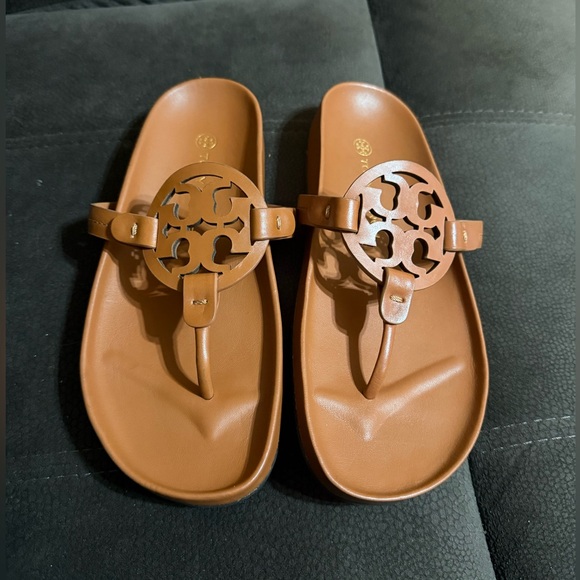 Tory Burch Brown Sandals - Picture 7 of 10